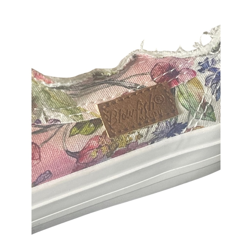 Blowfish Malibu Floral Canvas Sneakers with White Laces - Picture 3 of 3